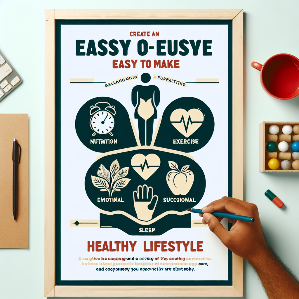 Cara Kreatif Membuat Poster Gaya Hidup Sehat yang Menarik dan Mudah